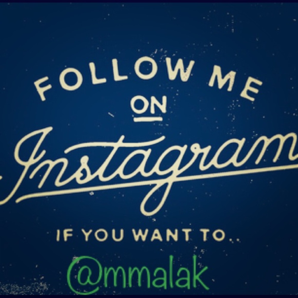 Follow me on IG 💋@mmalak